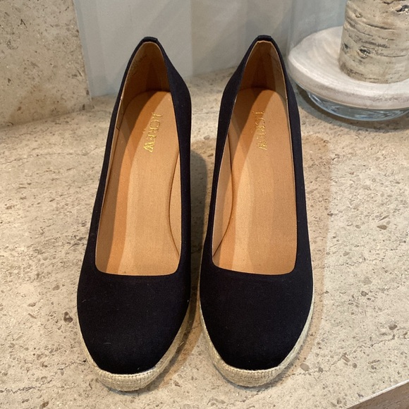 J. Crew Canvas Espadrille Wedges - Picture 11 of 14